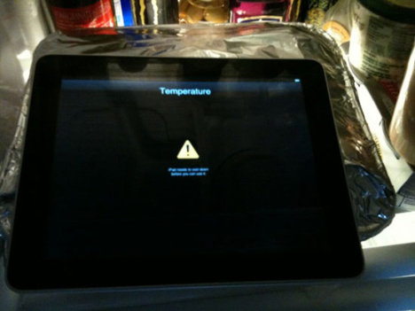 Looks Like The iPad Can Overheat If You're Not Careful