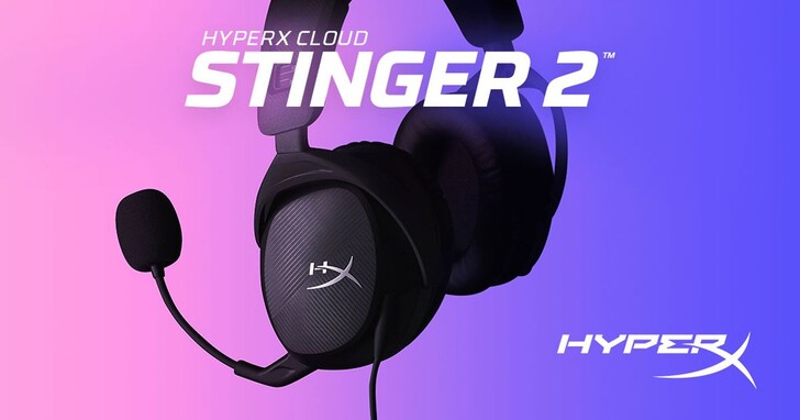 HyperX推出新一代Cloud Stinger 2電競耳機
