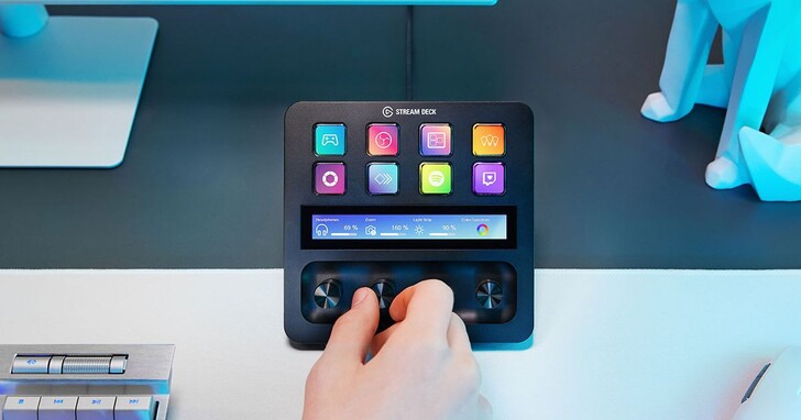 輕敲、轉動、觸控，Elgato推出Stream Deck +直播控制器