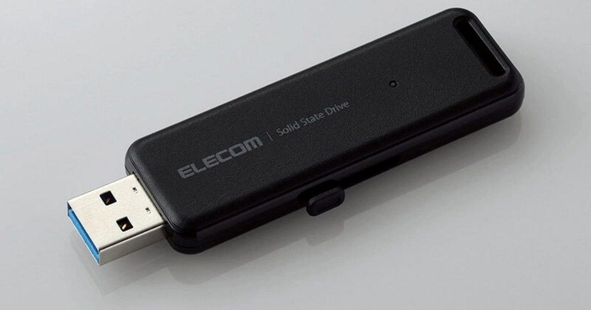Elecom 發佈1TB容量隨身碟，讀取速度高達1000MB/s、價格不到台幣5000元 