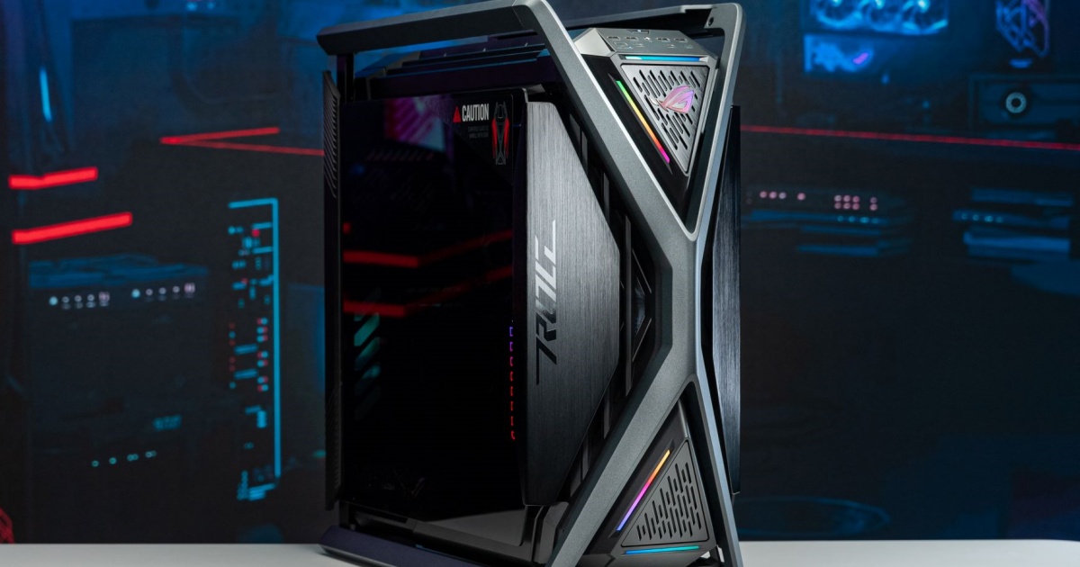 噴砂X型散熱架構,ROG旗艦機殼Hyperion GR701要價13,990元