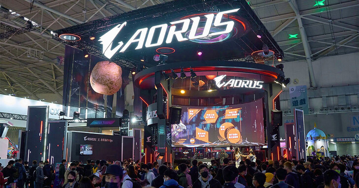 【TpGS 2023】歡迎登陸「AORUSVERSE 星球崛起」！台北國際電玩展技嘉 AORUS 打造玩家專屬電競宇宙成為最大亮點，現場人氣爆棚！