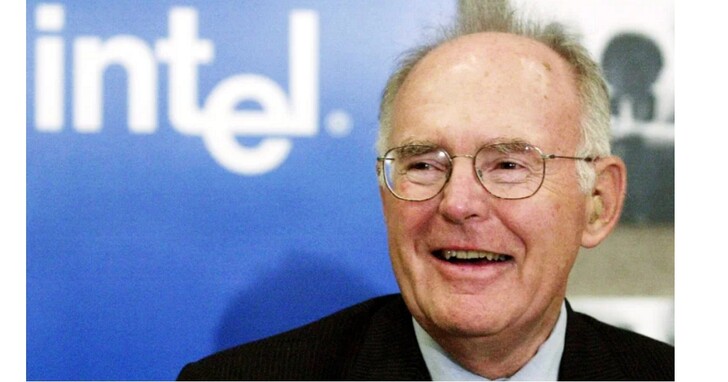 Intel聯合創辦人、摩爾定律提出者 Gordon Moore過世，終年94歲