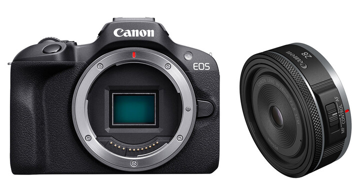 Canon 發布最新入門相機 EOS R100，以及 RF 首款餅乾鏡 RF 28mm F2.8 STM