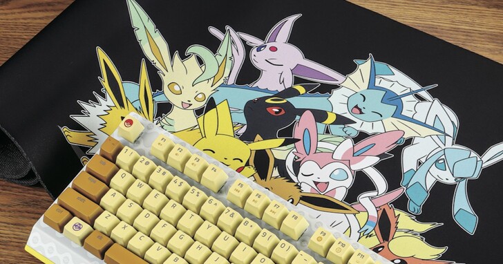 Razer 寶可夢鍵盤滑鼠墊組開箱評測：可愛來襲！Pokémon 特別款限量發行
