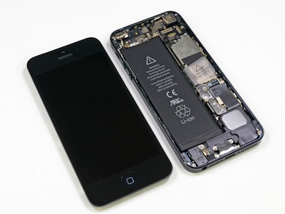 iPhone 5 拆解秀又來了，用了什麼料？好輕的機身秤給你看