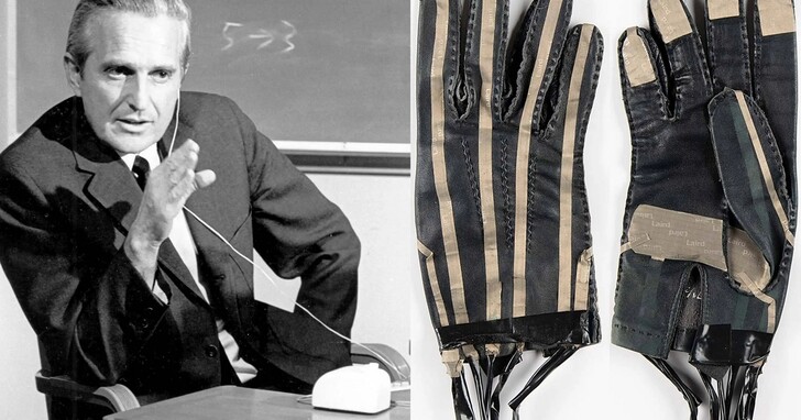 滑鼠之父在2008年發明了「打字手套」但從來沒有被重視過，或許在元宇宙中會再流行起來