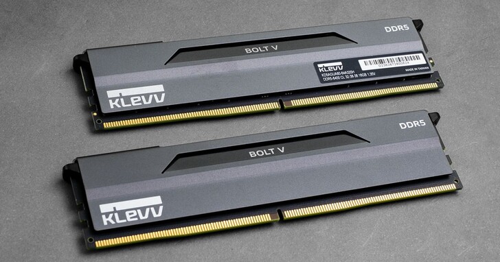 外觀低調、超頻卻很厲害的效能霸主！KLEVV DDR5-6400 BOLT V 32GB Kit 實測