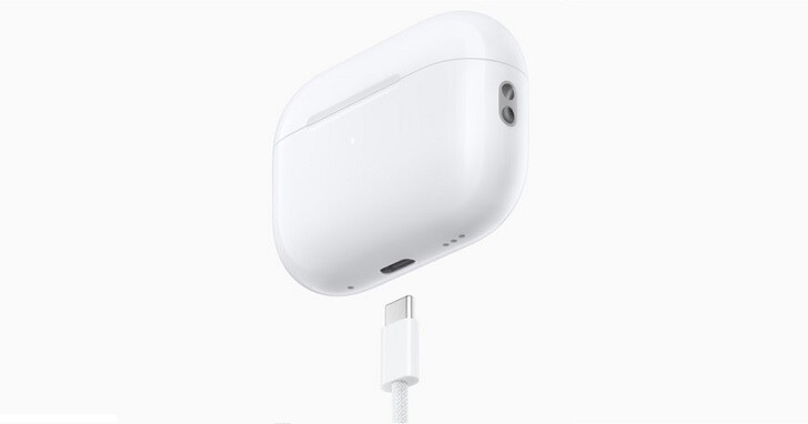 AirPods Pro 第 2 代換上 USB-C 充電盒，iPhone 15 還可以幫忙反充電