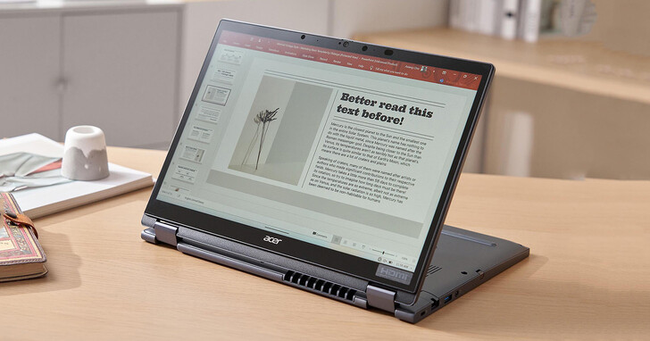 Acer TravelMate P4 Spin 14 評測：集出色效能、多元功能與軍規級耐用度於一身的全能型商務筆電！