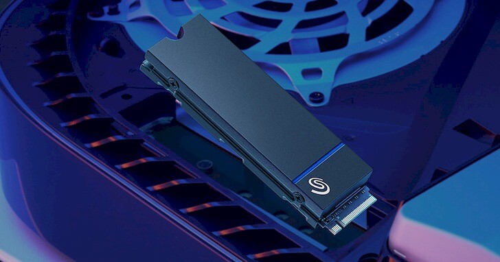 Seagate 推出 PS5 官方授權 Game Drive PS5 NVMe SSD，讀取速度達 7300 MB/s，2TB 售價 8,690 元