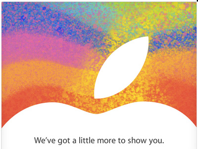Apple 將在10月23日舉行發表會，iPad mini 終於要來了？