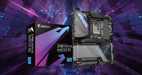 用料超紮實的 Z790 AORUS MASTER X，讓處理器跟記憶體的效能再上層樓！