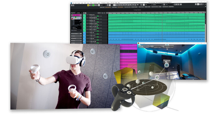 賦能空間音樂混音工作流程：Dear Reality為Cubase 12引入VR混音功能