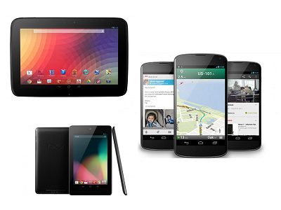 Google 正式發表  Nexus 10 平板、Nexus 4 手機，Nexus 7 降價促銷