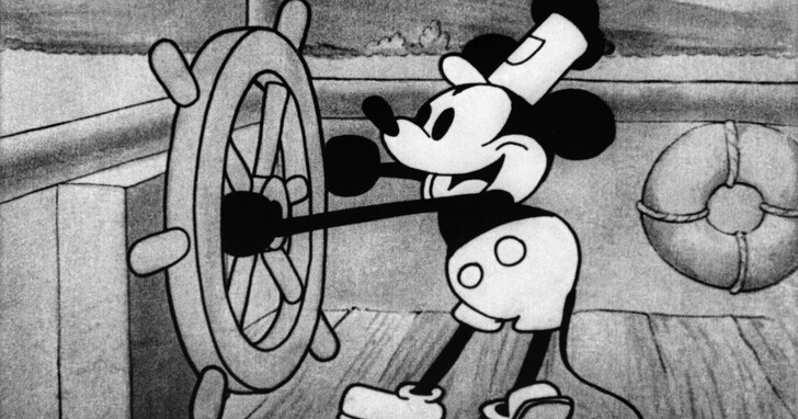 迪士尼1928年版本的米老鼠因版權到期，現在任何人都可以重新設計、創作和使用這個版本的形象