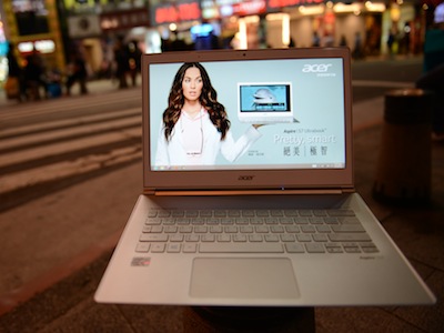 Acer Aspire S7 評測：簡潔雪白超薄 Win 8 觸控筆電