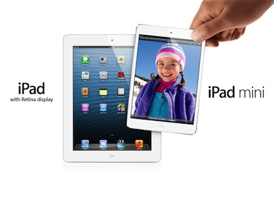 iPad mini 與 iPad 4 ，3 天售出 300 萬台