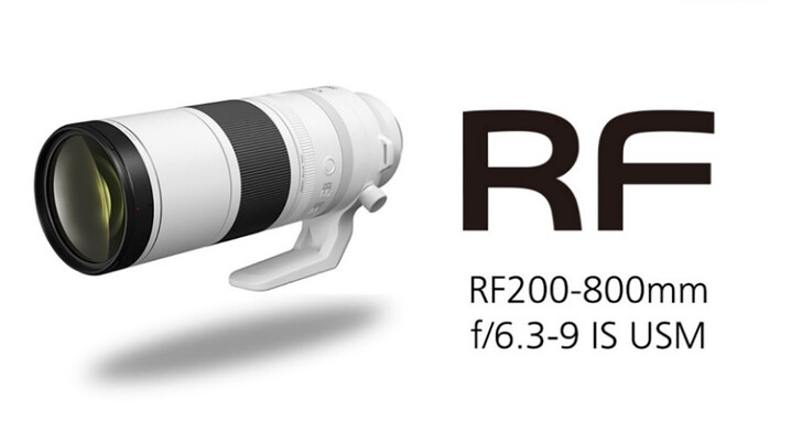 Canon RF 200-800mm F6.3-9 IS USM超輕量全民大砲在台上市！售價58,900元