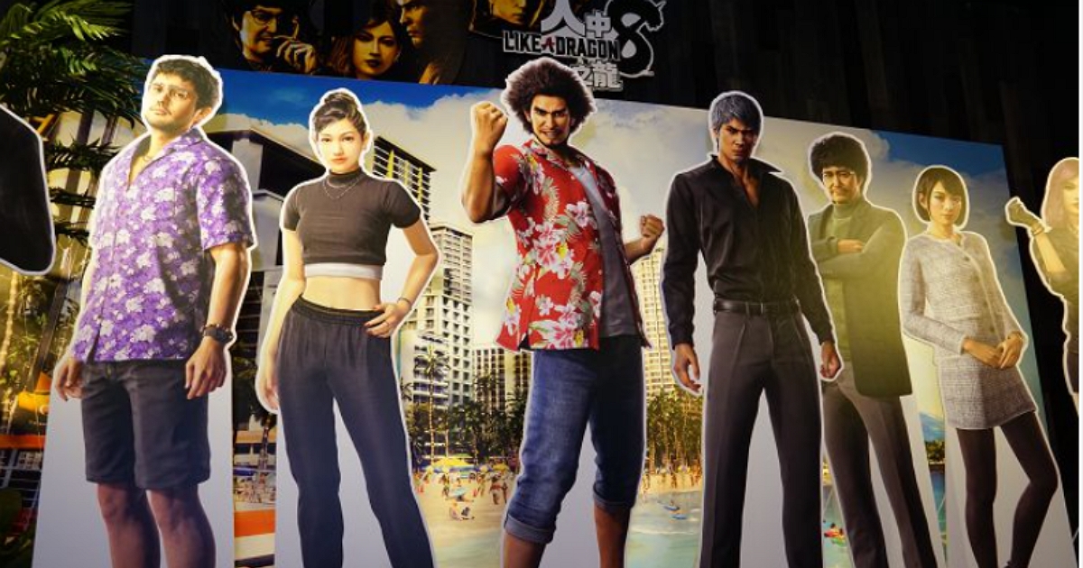 遊戲好評如潮,《人中之龍 8》Steam 峰值線上人數超 42000 人
