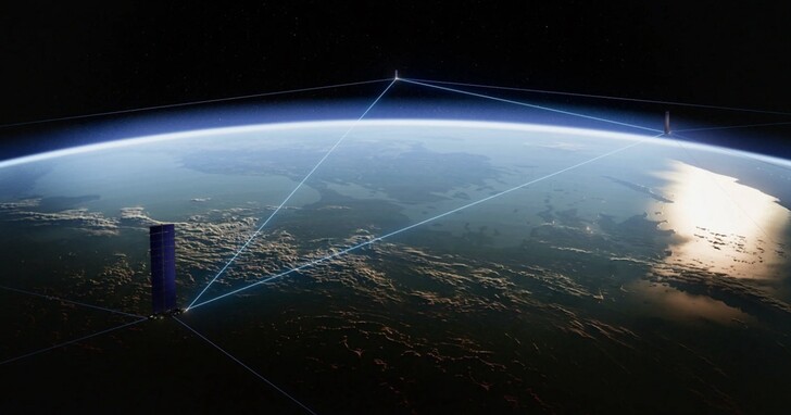 Starlink的星鏈每天透過9000個雷射組成的網路，傳輸 4,200 萬 GB 的資料