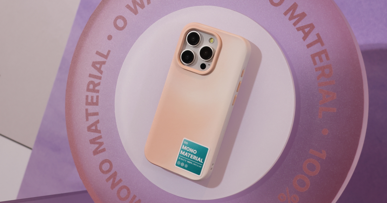 犀牛盾打造 100% 循環再生手機殼,結合 Pantone 年度代表色,售價 730 元起