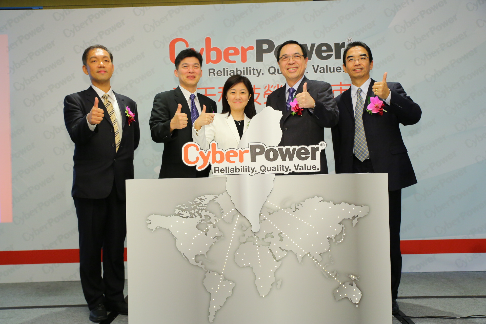 碩天科技結盟展碁國際 自有品牌CyberPower進軍台灣