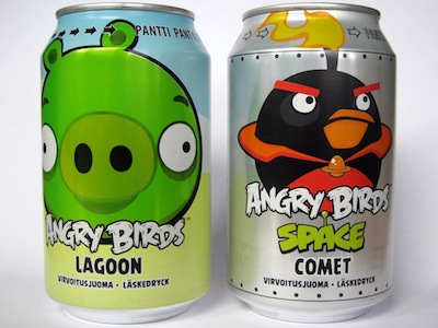 芬蘭最受歡迎的 Angry Birds 憤怒鳥蘇打汽水，你也想來一罐嗎？