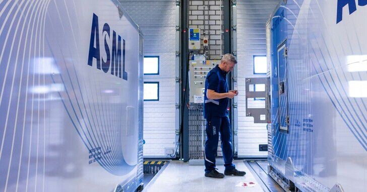 ASML 2024年第一季度賣出70台曝光機：美國雖仍制裁中國，但中國已連續三季成ASML最大市場