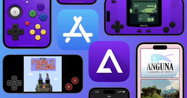 Delta 模擬器登陸 App Store成最受歡迎的iOS遊戲模擬器，衝上免費APP排行榜