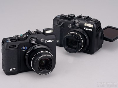 Canon PowerShot G15 vs G12 ，高階類單眼 PK 評比