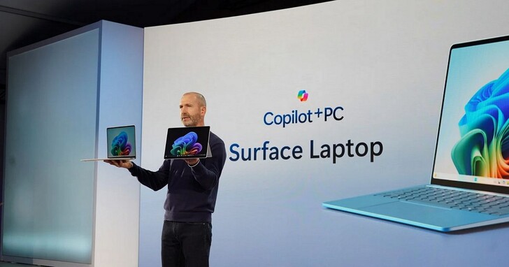 微軟的首款Copilot+PC發表，Arm核心版Surface Laptop：比前代快80%、有 13.8 吋和 15 吋版本可選