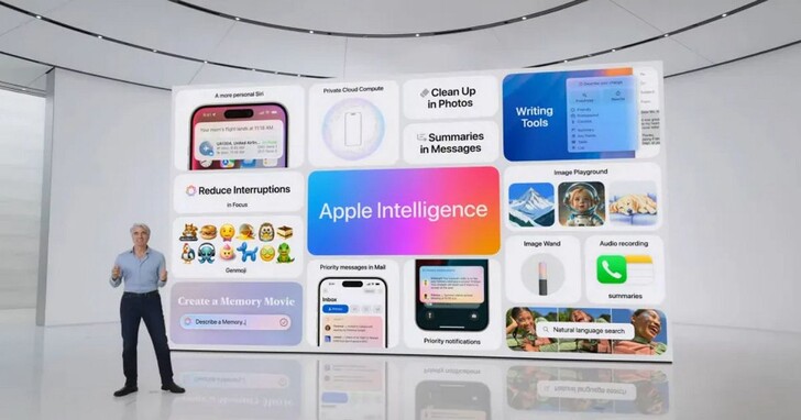 不只 ChatGPT， iOS 18中的Apple Intelligence 今秋將接入Google Gemini