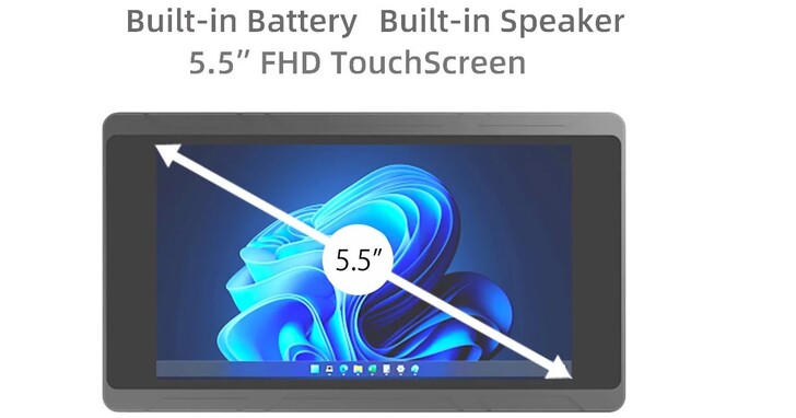 偽裝成手機？Meenhong JX5迷你電腦搭載5.5吋Full HD螢幕