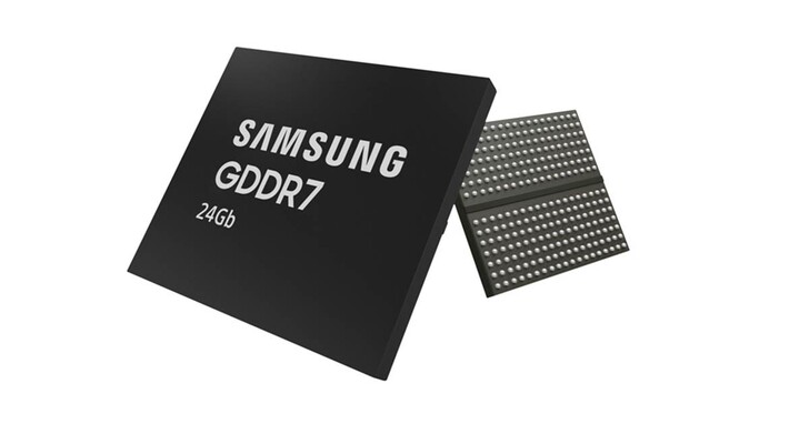 三星宣告成功研發24Gb GDDR7顯示記憶體，速率首破42.5Gbps明年初量產