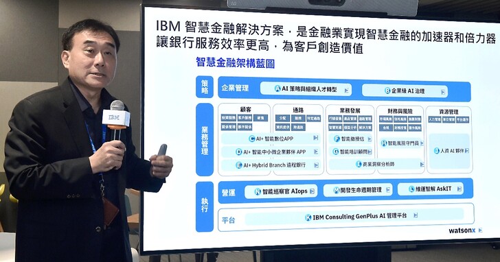 IBM 提出「智慧金融藍圖」，籲善用生成式 AI 打造「參與式銀行」