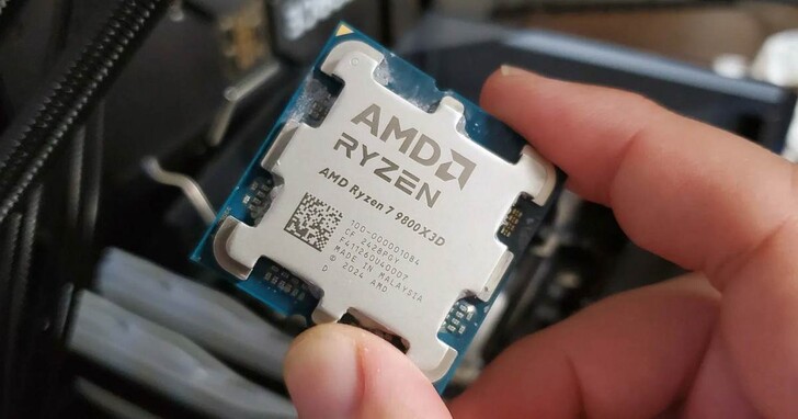 Ryzen 7 9800X3D超頻至高達7.24GHz，電壓逼近2V