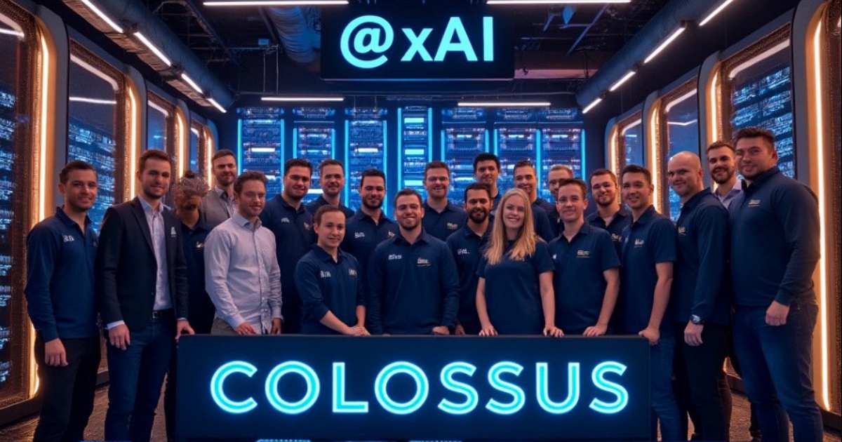 4個月建成10萬張GPU資料中心 Colossus，馬斯克為打敗OpenAI竭盡全力