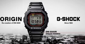 卡西歐G-Shock DW-5000R完整復刻初代錶款，時光倒流41年