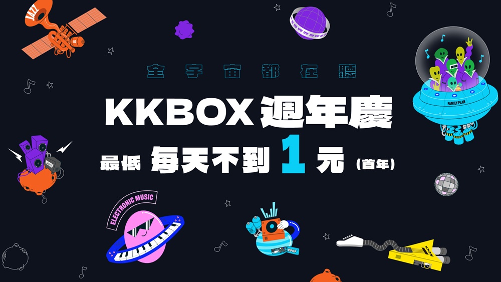 KKBOX 年末回顧來了，同步推出最低每日不到 1 元的全年最優惠方案