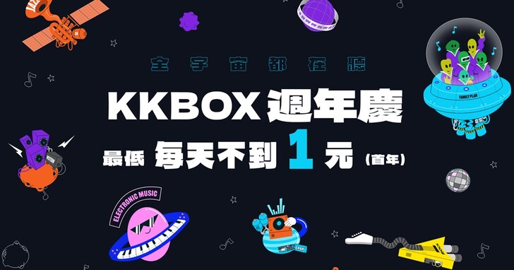 KKBOX 年末回顧來了，同步推出最低每日不到 1 元的全年最優惠方案