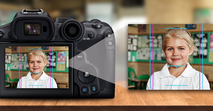 Canon推出付費升級的「裁切指南」功能！為肖像拍攝帶來更高的效率與方便性