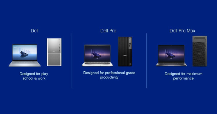 CES2025：戴爾簡化旗下產品組合，推出三大 PC 類別 Dell、Dell Pro 及 Dell Pro Max