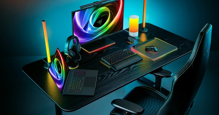 CES2025：Razer 推出最輕薄 Blade 16 電競筆電，及 Monitor Stand Chroma、Handheld Dock Chroma 等新品