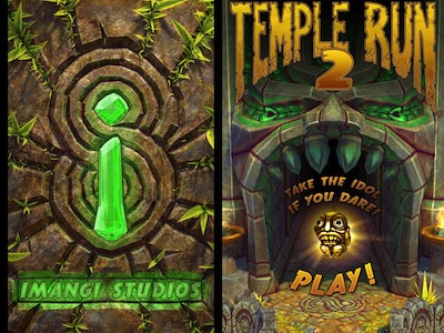 當紅遊戲新一代 Temple Run 2 的 Android 版正式上架，免費下載喔！
