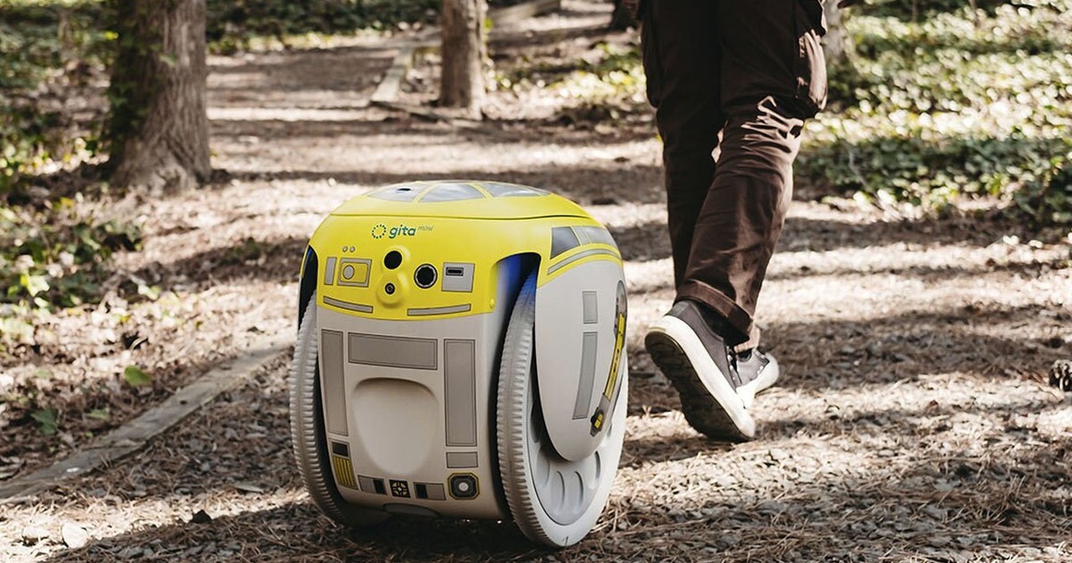 Piaggio 推出星際大戰限量版 GITA-MINI 載物機器人,致敬 R2-D2 並具備自動跟隨與互動功能