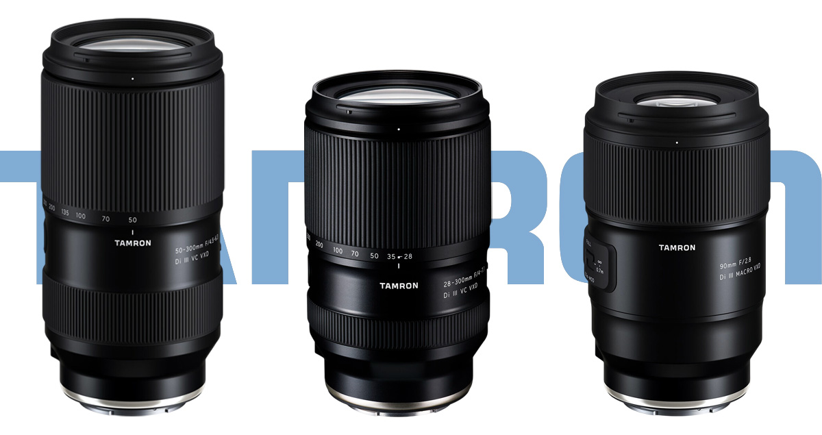 TAMRON 鏡頭爆發年?騰龍宣布今年六款新鏡打頭陣,明年挑戰推出十款新鏡頭!