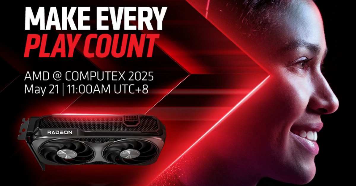 AMD 預告 RX 9060 XT 顯卡廣告圖曝光,單 8Pin 供電、雙風扇設計亮相