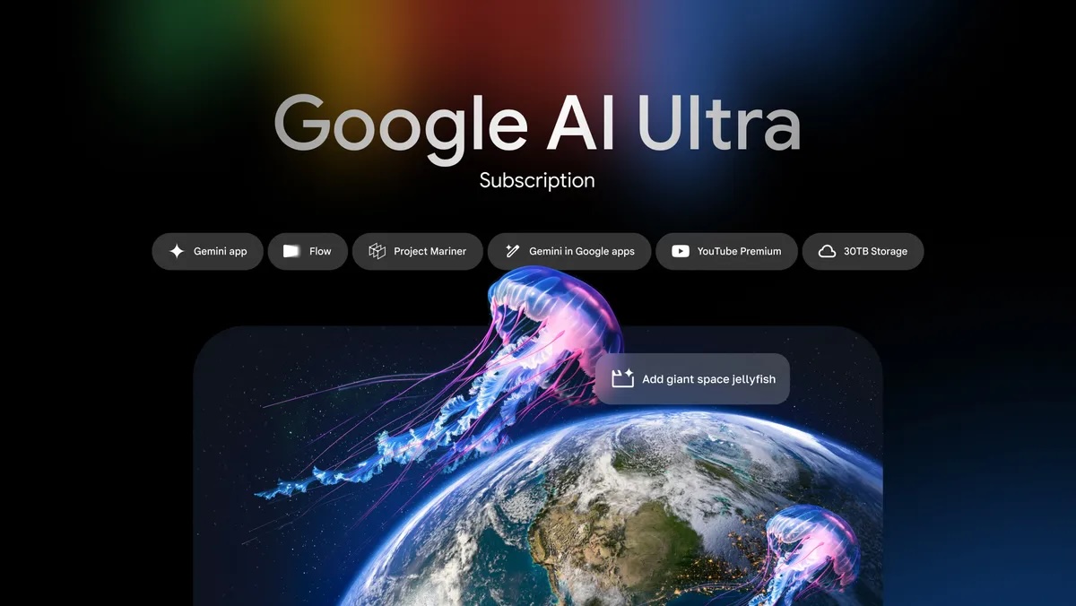 Google 更名 AI 訂閱服務為 AI Pro,加碼推出 AI Ultra 方案可生成音訊、影片