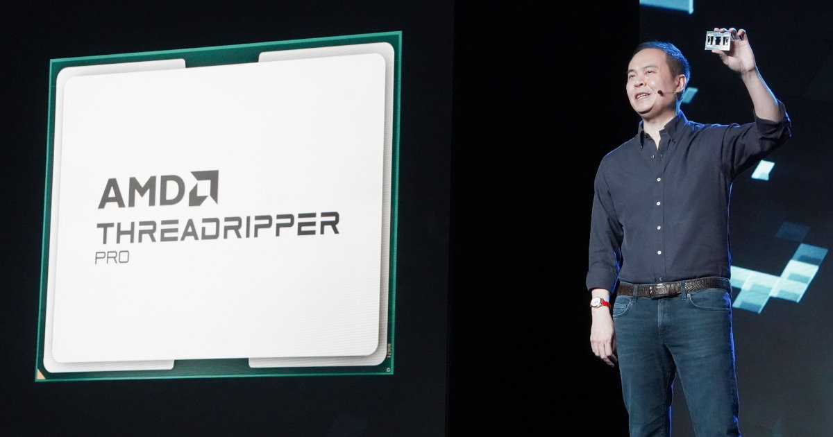 AMD推出Ryzen Threadripper PRO WX系列處理器與Radeon AI PRO R9700運算卡，滿足工作站應用需求
